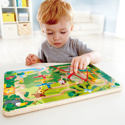 Hape Jungle magnetisk labyrint