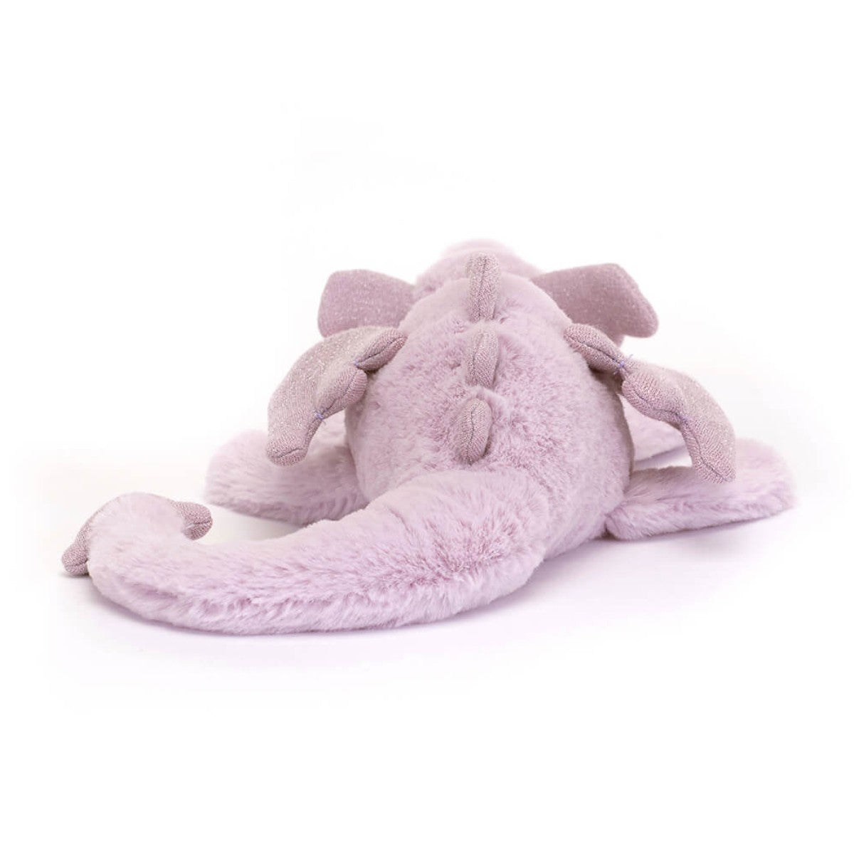 Jellycat Drage Lavender, lille 26 cm