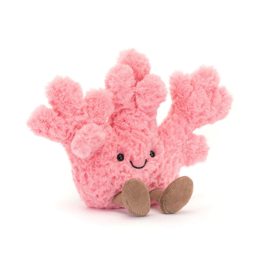 Bamse formet som et pink koralrev.