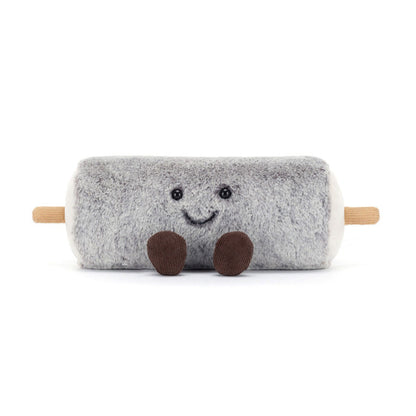 Bamse gedeost med smil og små ben.