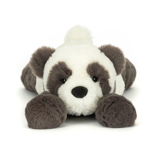 Blød panda bamse.
