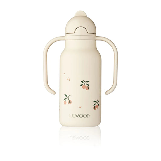Liewood kimmie drikkedunk 250ml, peach/sea shell