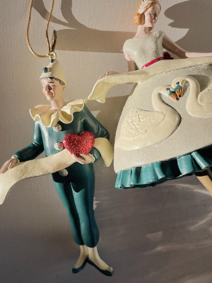 Konges Sløjd Ornament 2023, Christmas Swan Ballerina