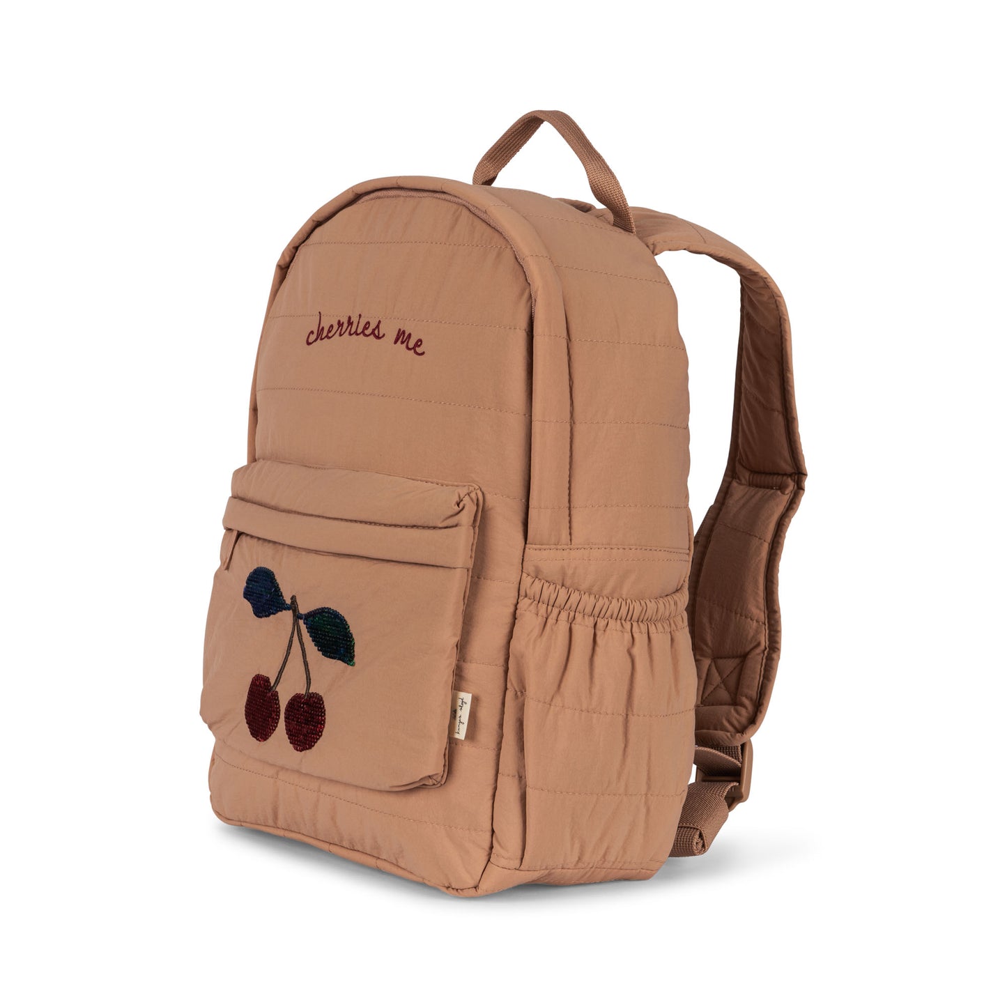 Konges Sløjd Juno quilted backpack, Cherry