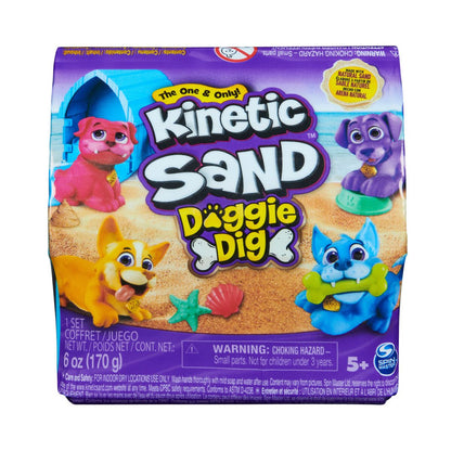 Kinetic Sand Doggie Dig, assorteret