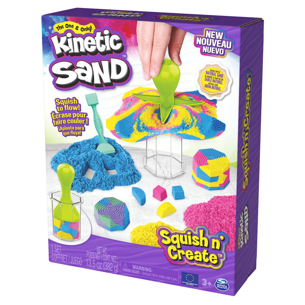 Kinetic Sand Squish N' Create