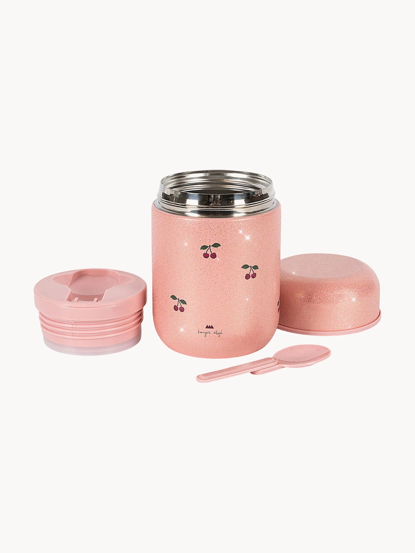 Konges Sløjd Termo Madbeholder, Cherry glimmer