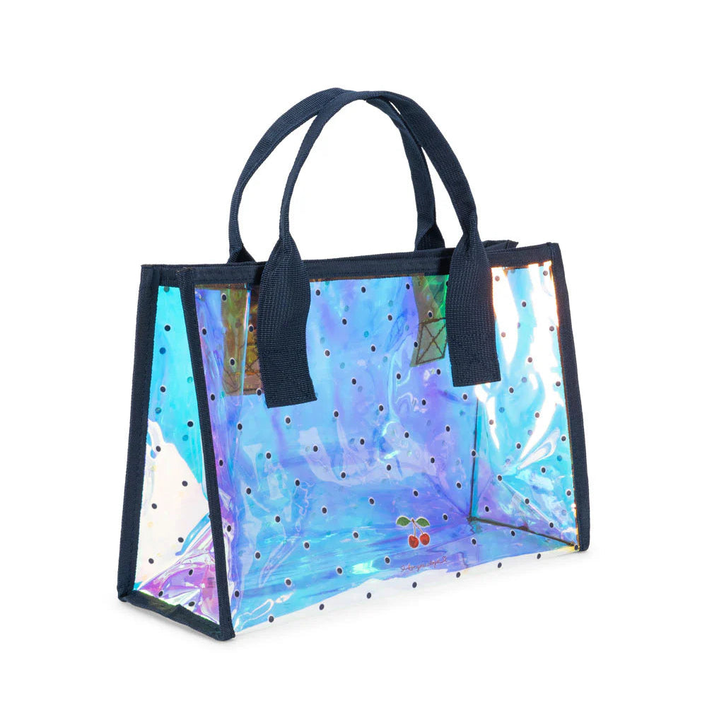 Konges Sløjd Strand taske - Navy dot