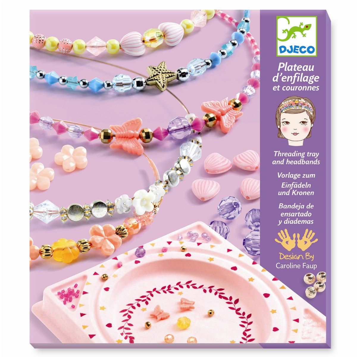 Djeco Kreativ perler - Smukke hårbøjler