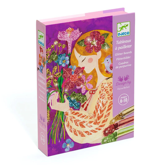 Djeco Kreativt glimmer, en duft af blomster