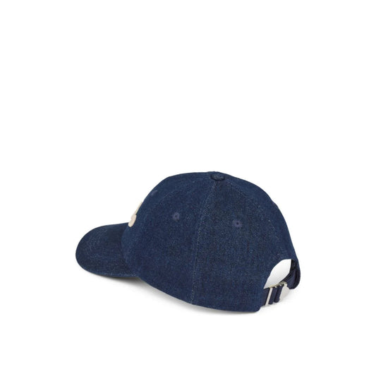 Denim kasket til børn med skriften Liewood foran.