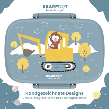 Bearfoot Bento ruminddelt madkasse - Gravko