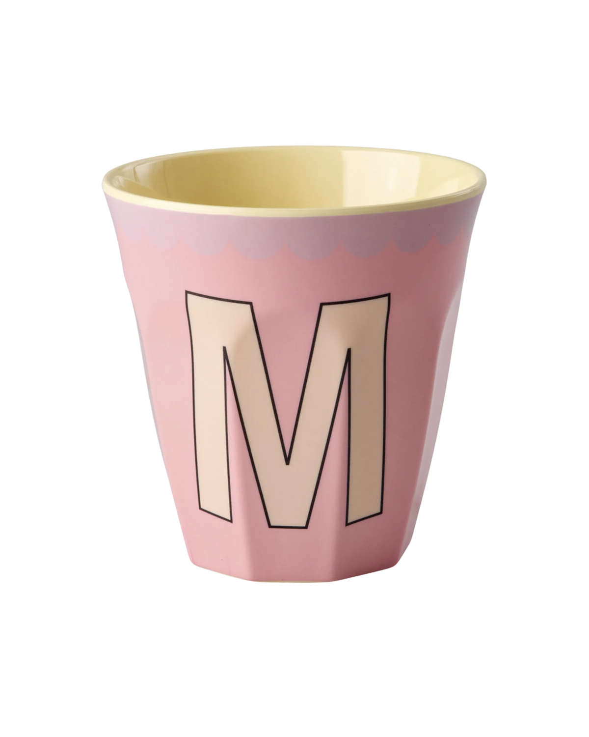 Rice Mellem Alfabetkop - Pink - M Vintage