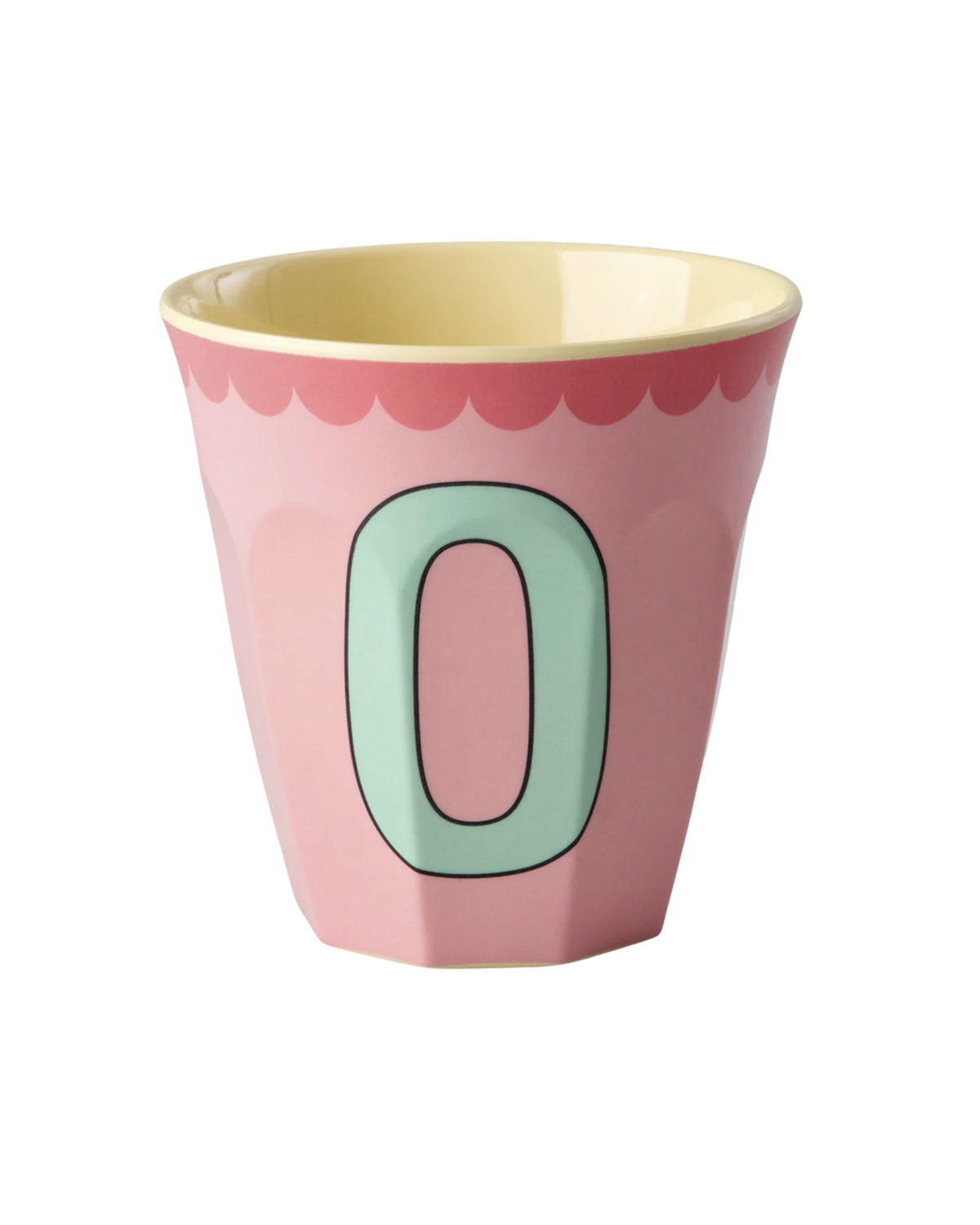 Rice Mellem Alfabetkop - Pink - O Vintage