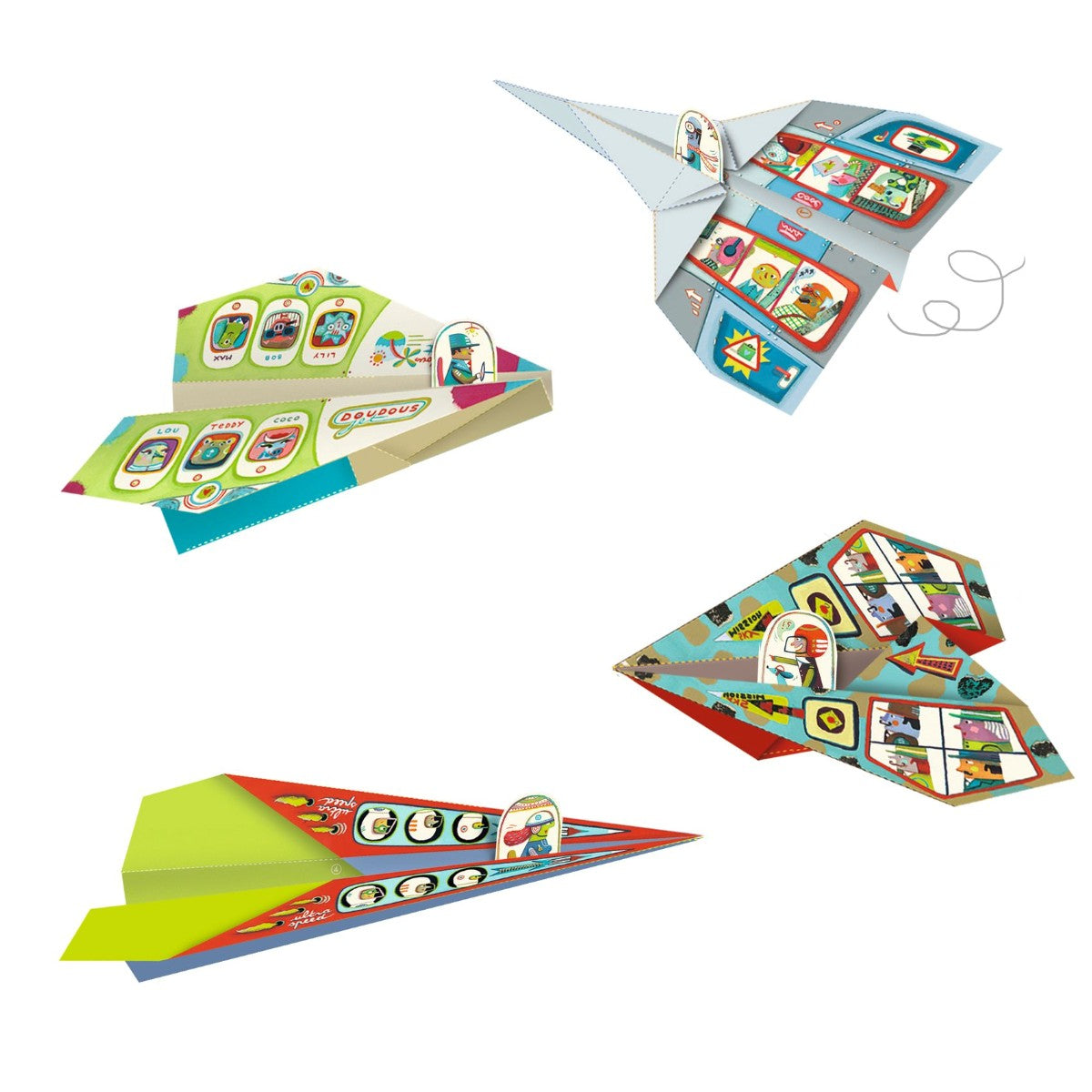 Djeco Origami - Seje flyvemaskiner