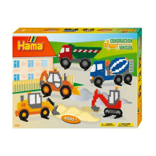 HAMA Midi perler - construction vehicles