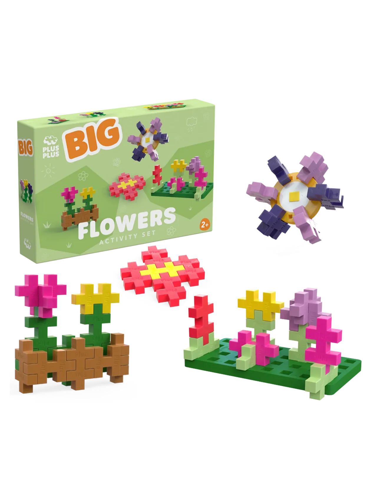 Plus-Plus BIG Aktivitetssæt - Blomster