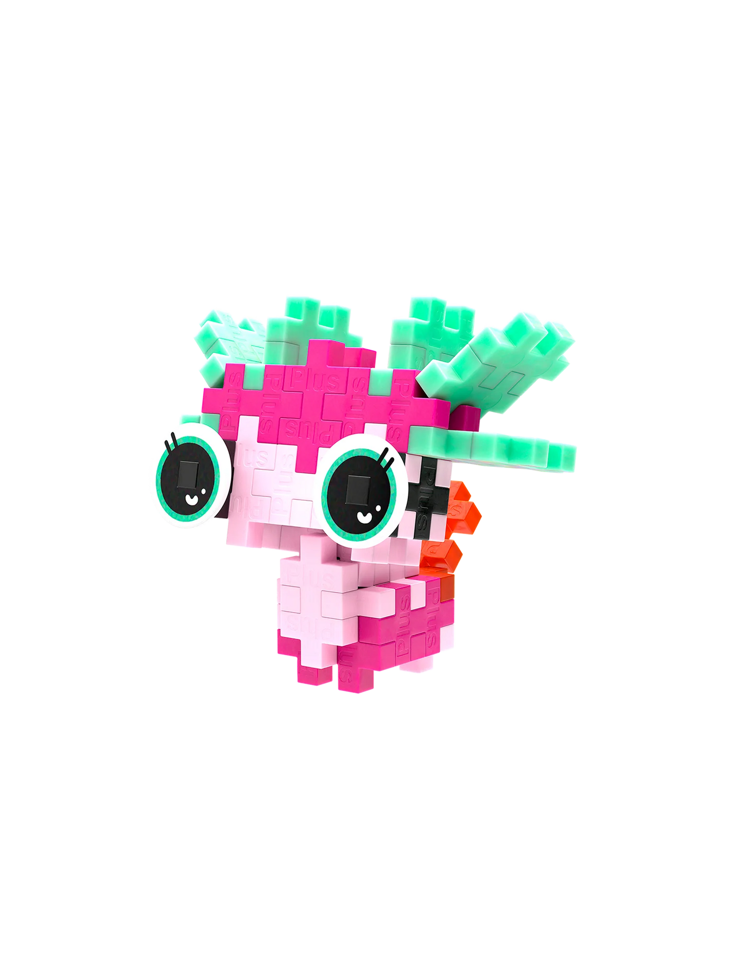 Plus-Plus Kæledyrspakke - Pink Axolotl