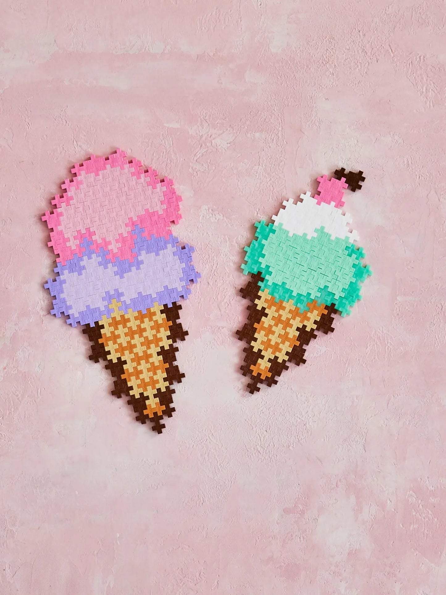 Plus-Plus Puzzle By Number - Isvafler - 250 stk