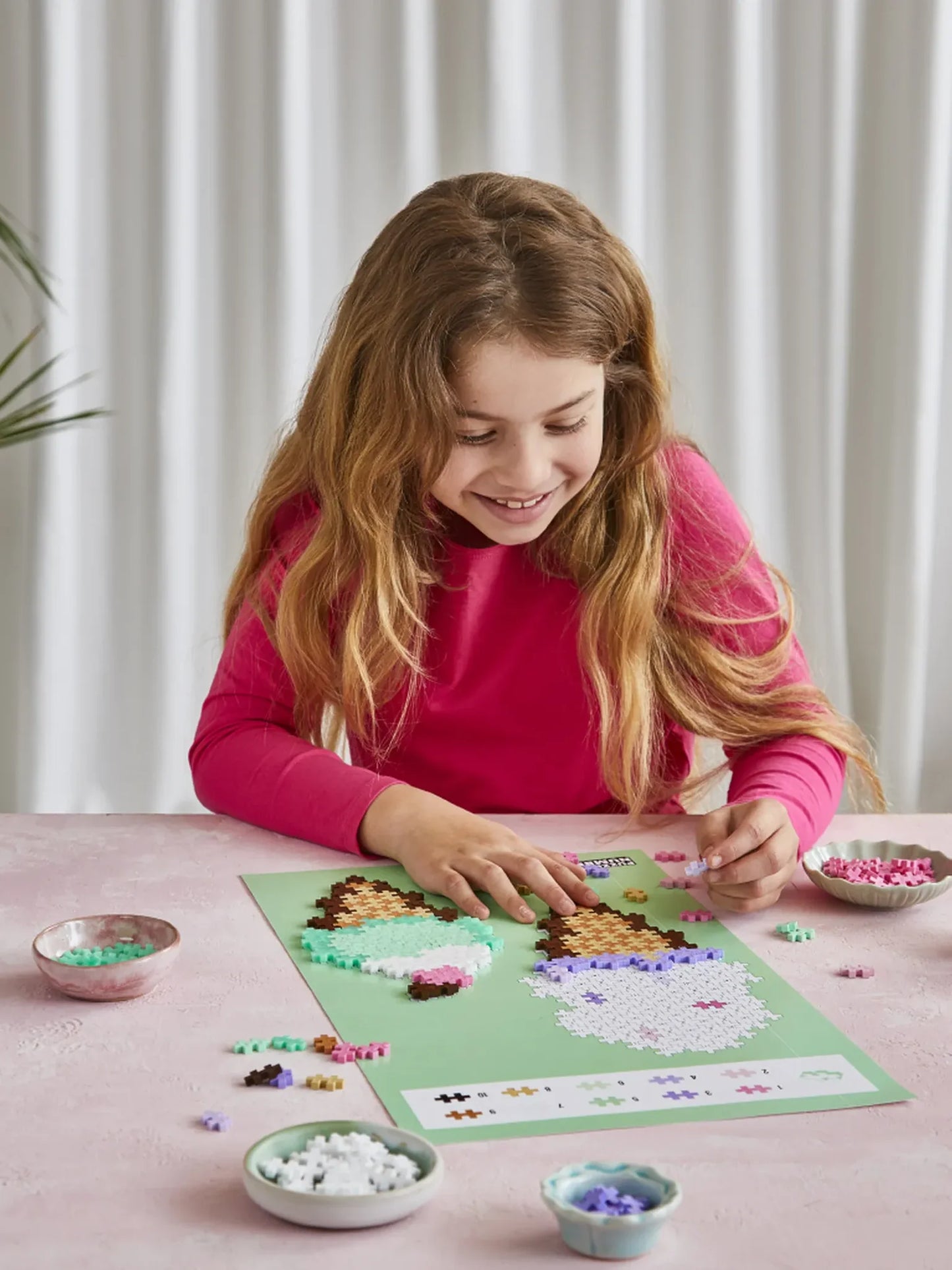 Plus-Plus Puzzle By Number - Isvafler - 250 stk