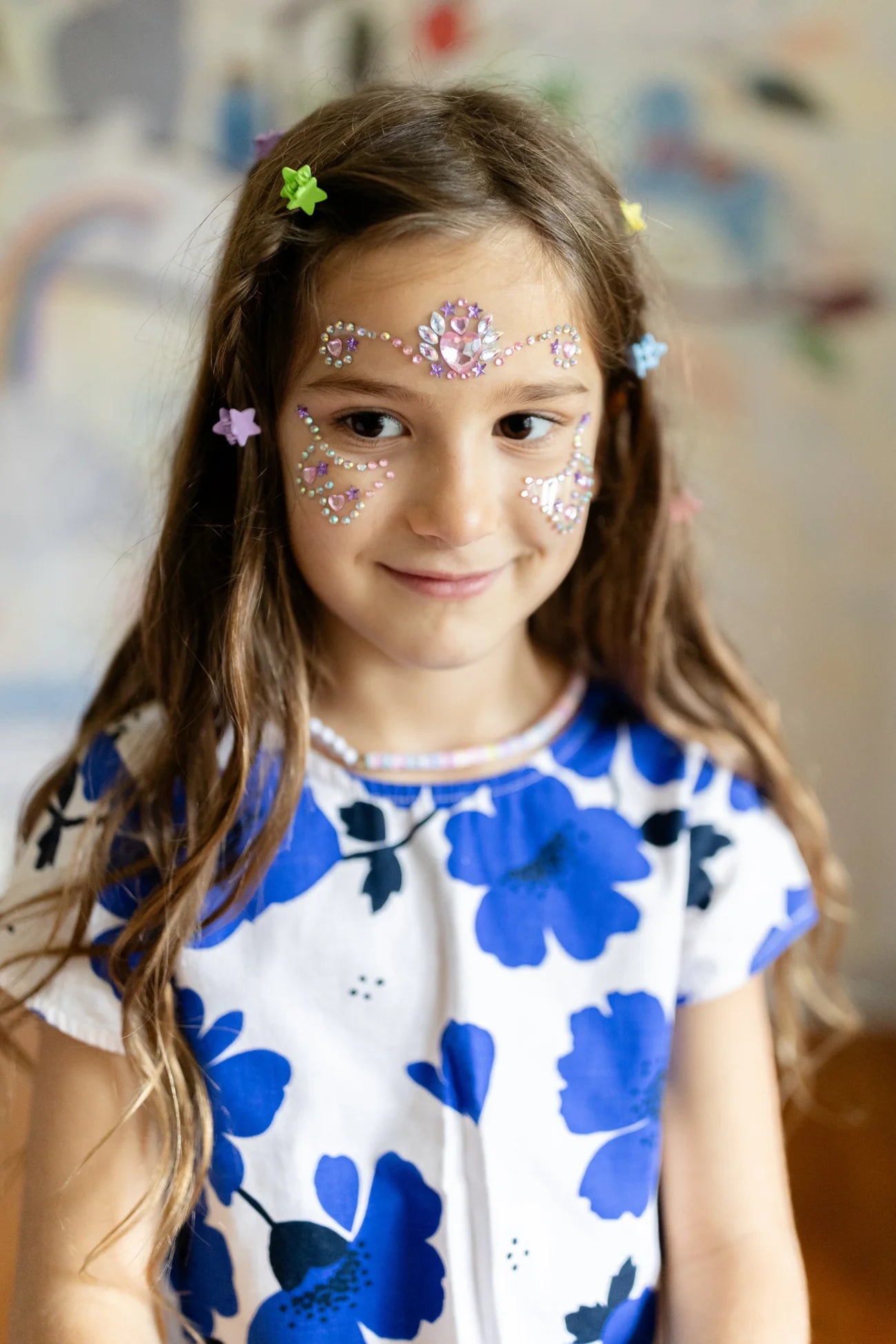 Great Pretenders Rainbow Star Mini Hairclips