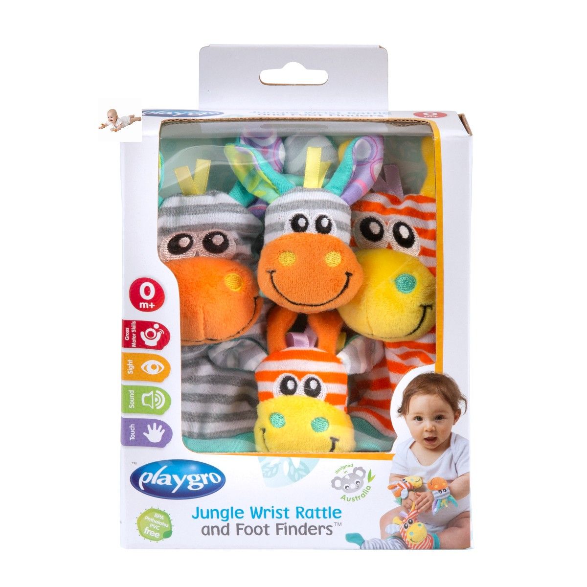 PlayGro Jungle Ranglesokker og håndledsrangler
