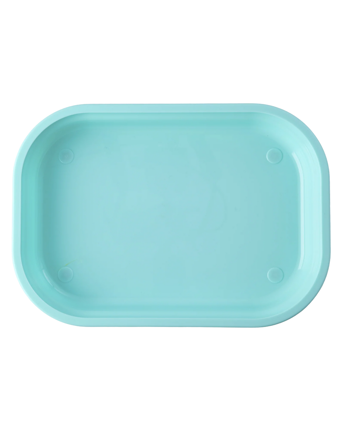Rice Plastik cover til stål tallerken - Mint