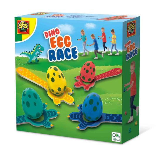 Dino æggeløb til udendørsleg fra 3 år.