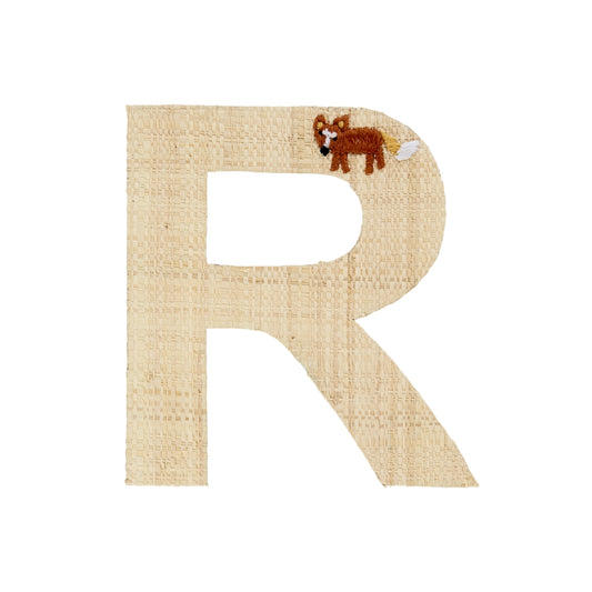Rice Raffia Klistermærker - R - Ræv