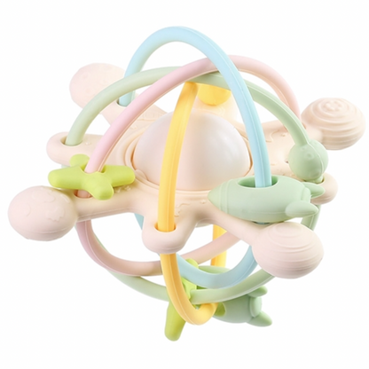 Le Toft Sensory multi toy, pastel