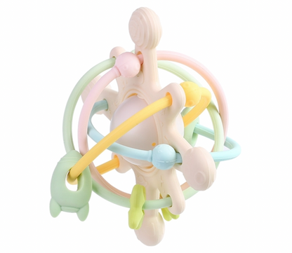 Le Toft Sensory multi toy, pastel