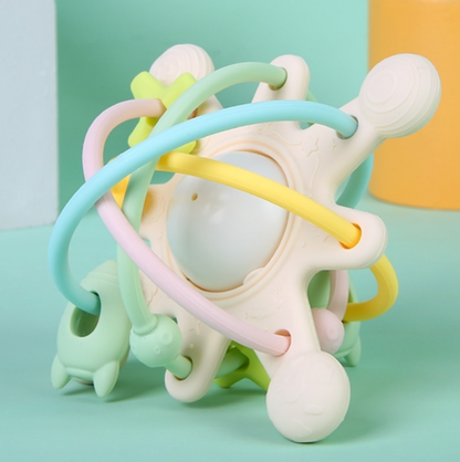 Le Toft Sensory multi toy, pastel