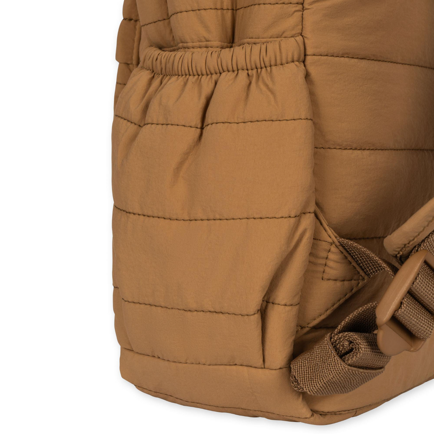 Konges Sløjd Juno quilted backpack, Tabaco brown