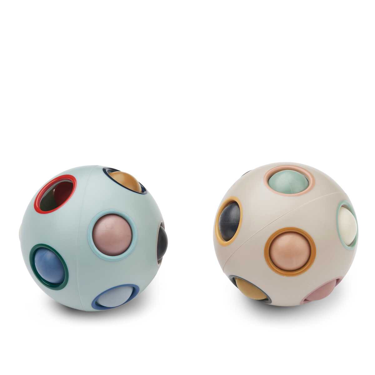 Liewood Solene 2pk puzzle ball, ice blue mix