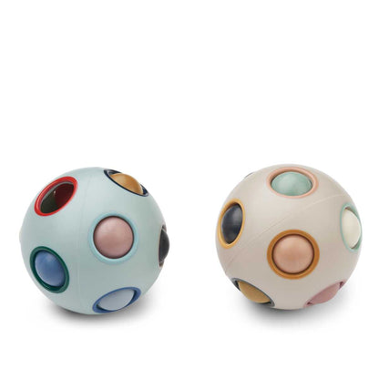 Liewood Solene 2pk puzzle ball, ice blue mix