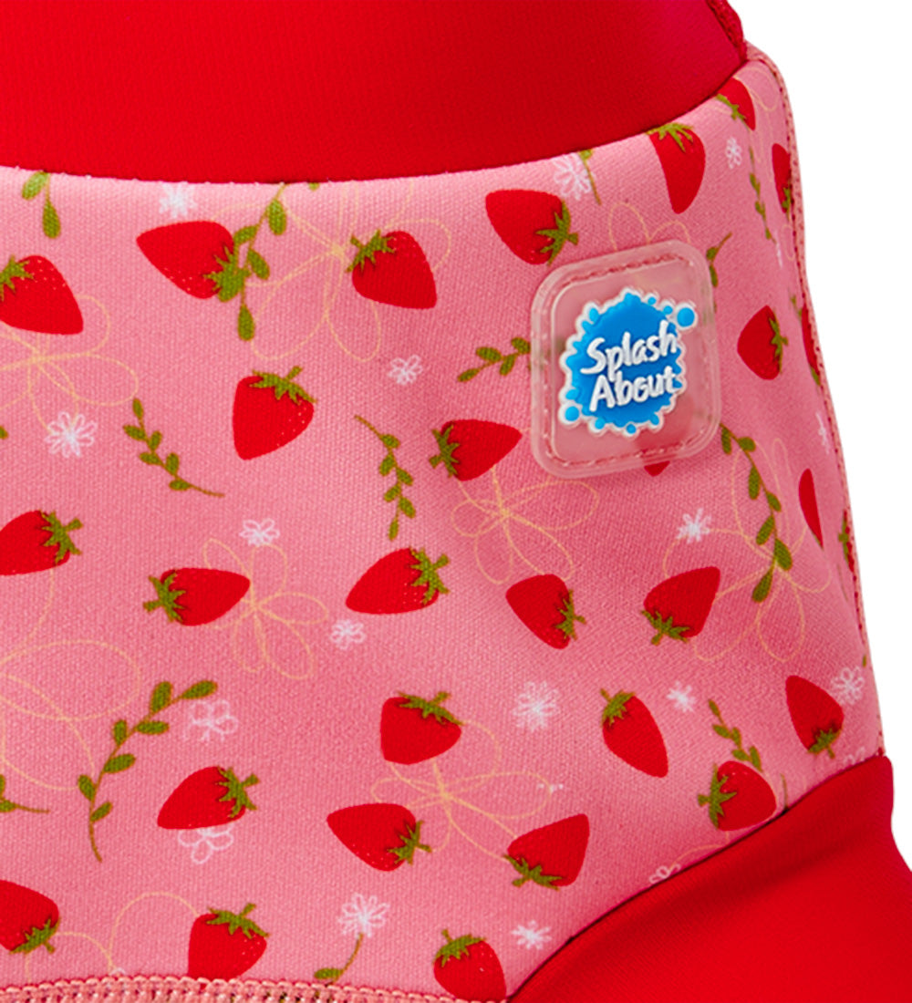 Splash About Blebadebukser 0-3 mdr. - Happy Nappy New - Strawberry Field