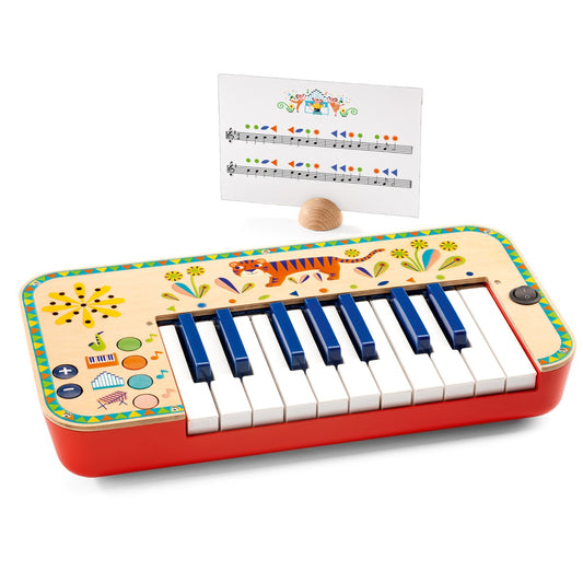 Klaver Synthesizer.