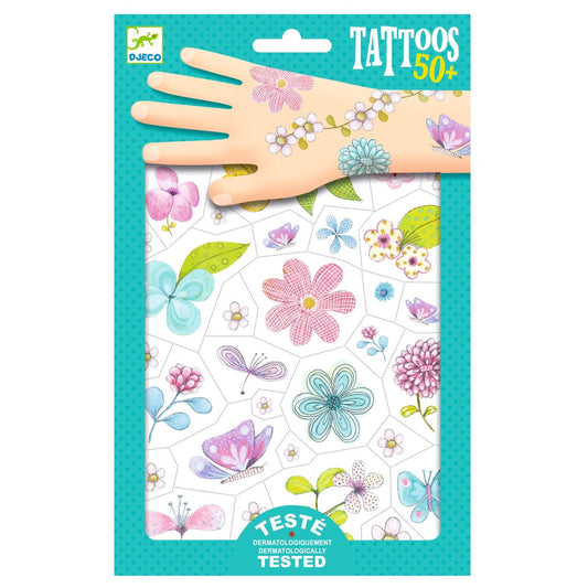 Djeco Tatoveringer, Blomster