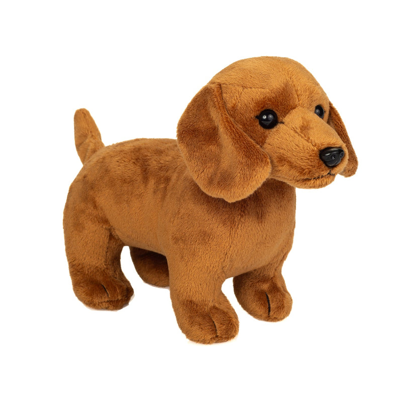 Lys brun gravhund bamse.