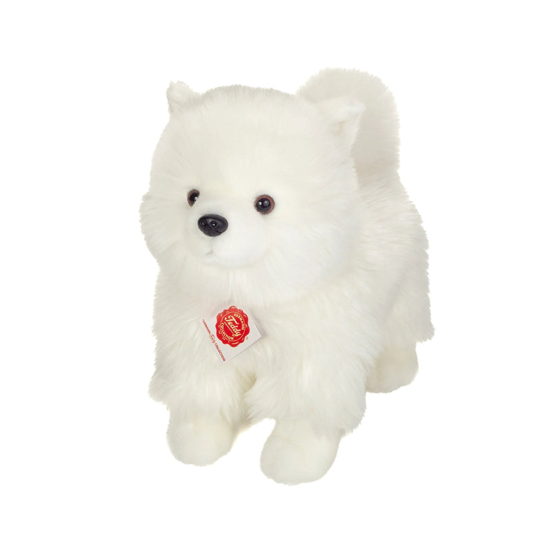 Hvid hunde bamse.