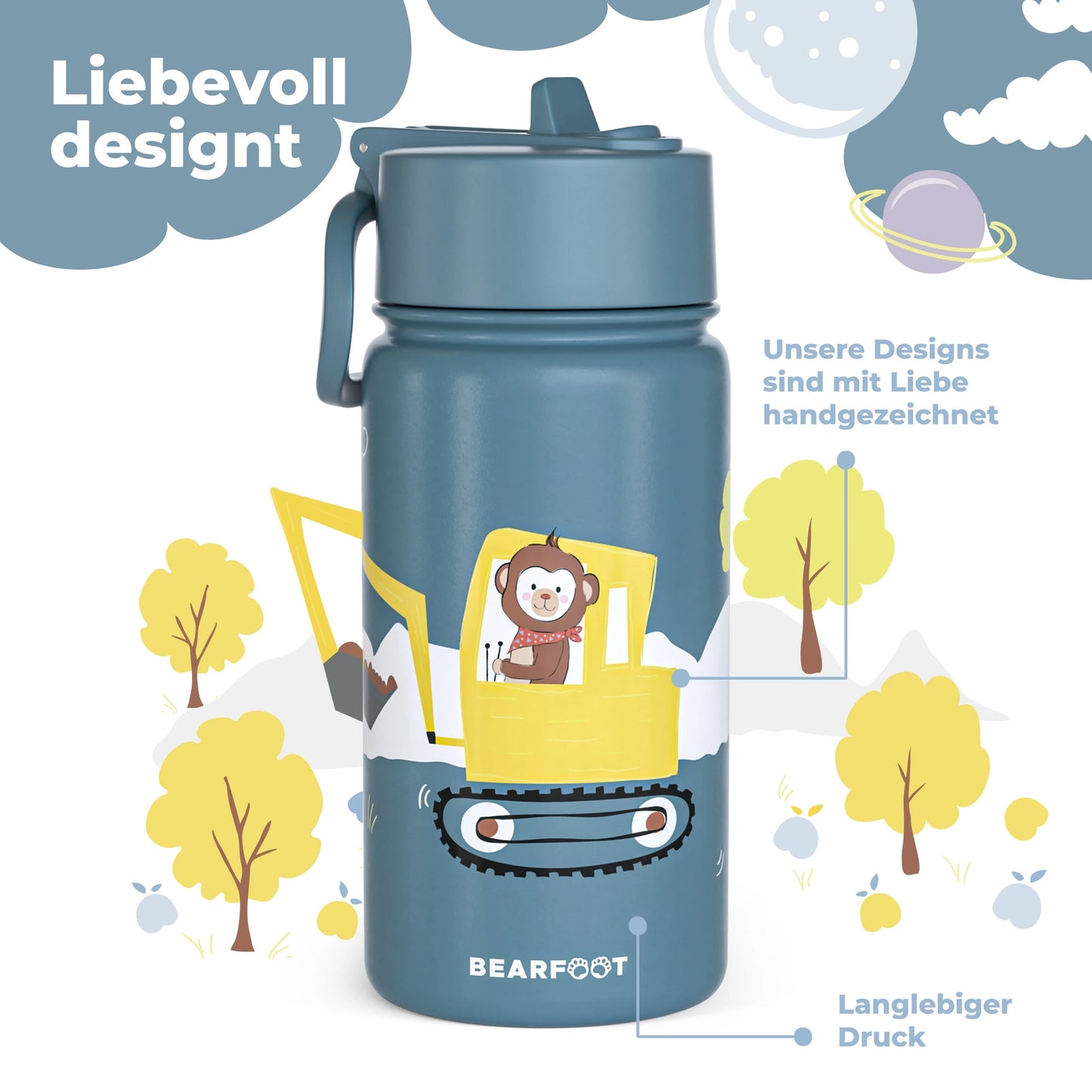 Bearfoot Termo drikkedunk 400ml - Gravko