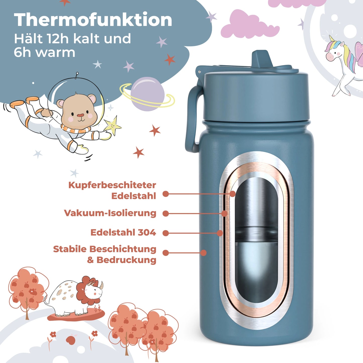 Bearfoot Termo drikkedunk 400ml - Gravko