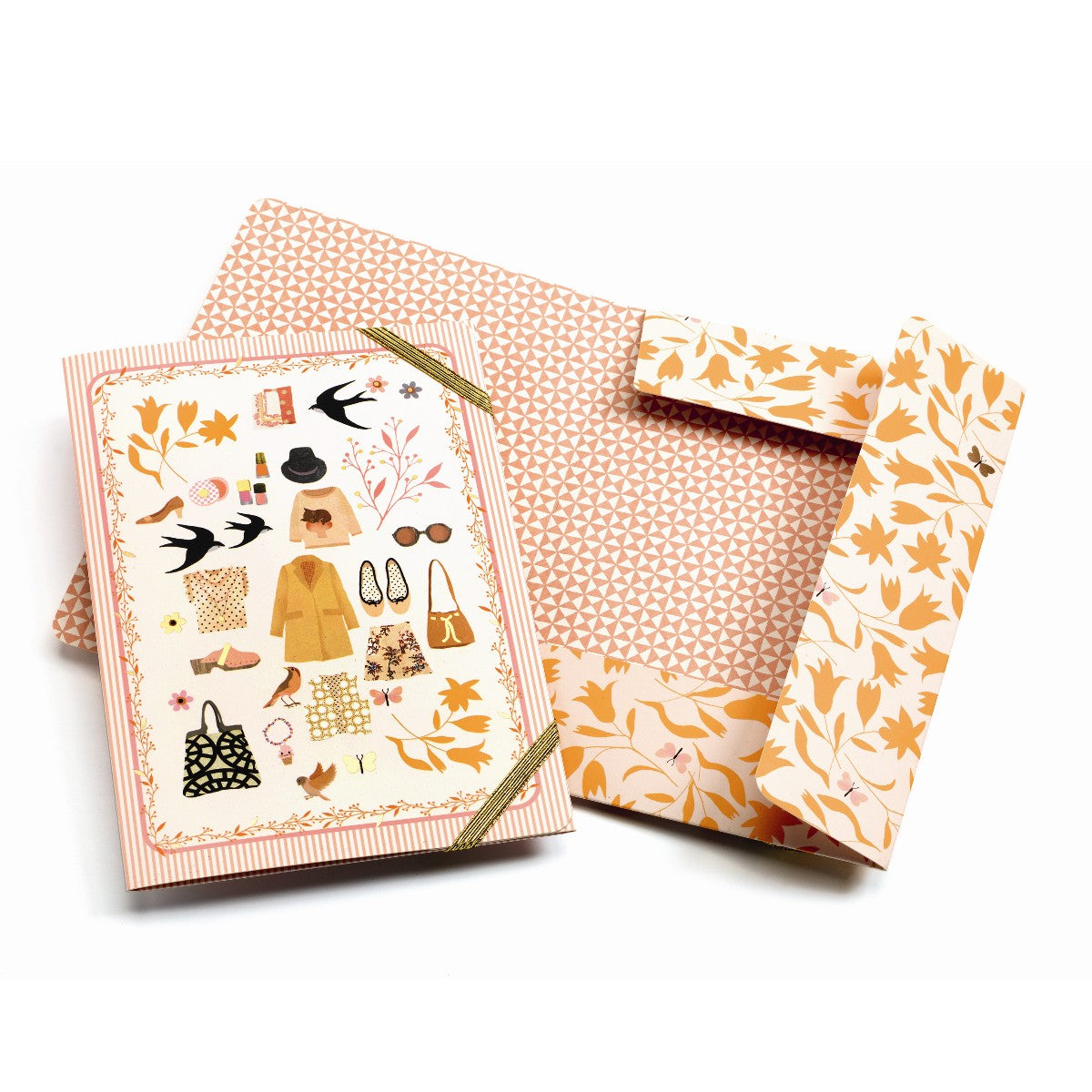 Djeco Tinou elastic band folders