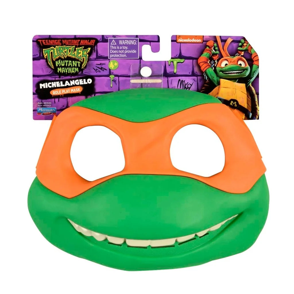 Turtles Mutant Mayhem Michelangelo Mask