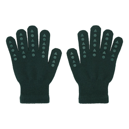 GoBabyGo Uld non-slip handsker 3-4år - Green