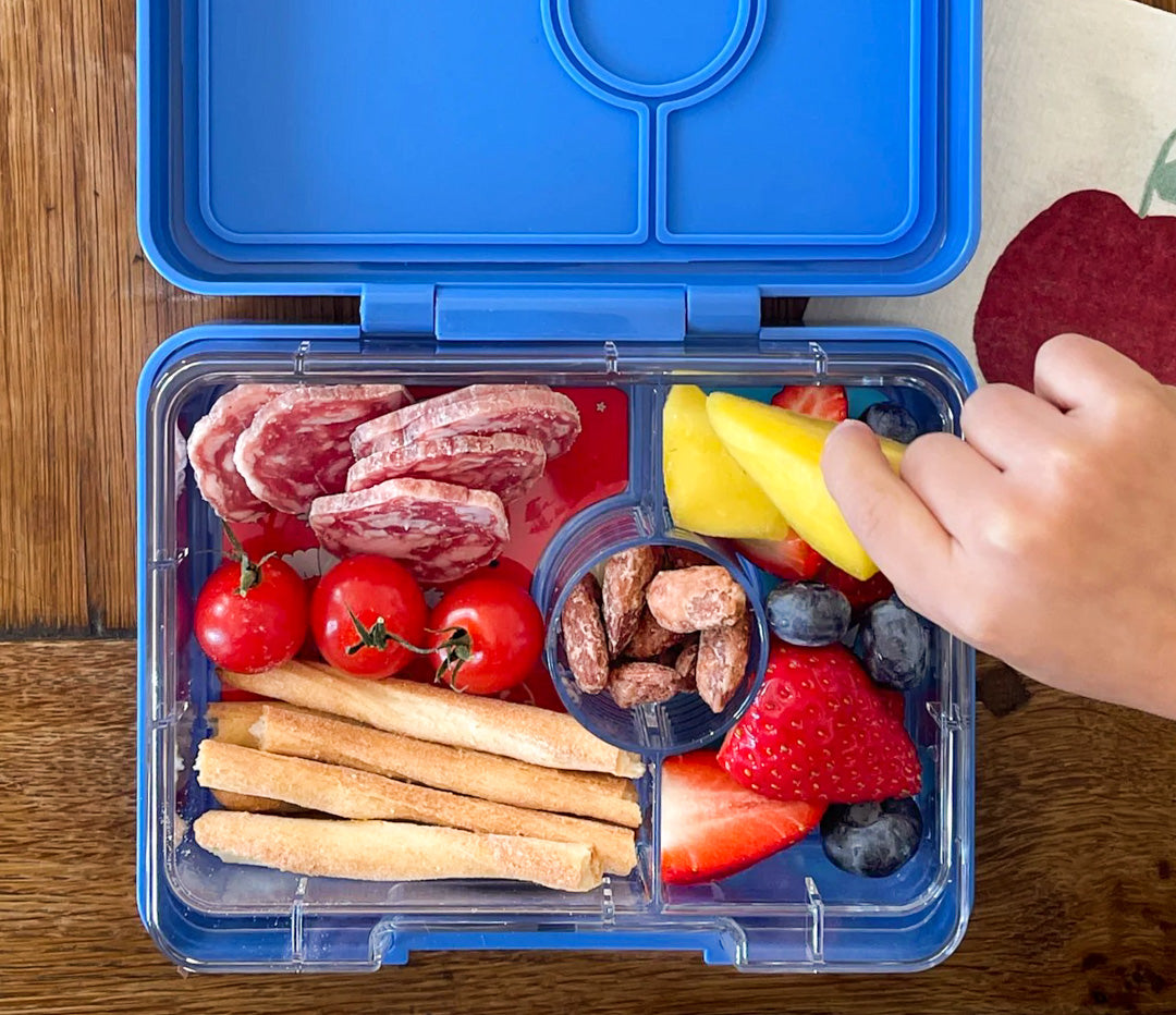 Yumbox Snack madkassse, Toucan/True blue