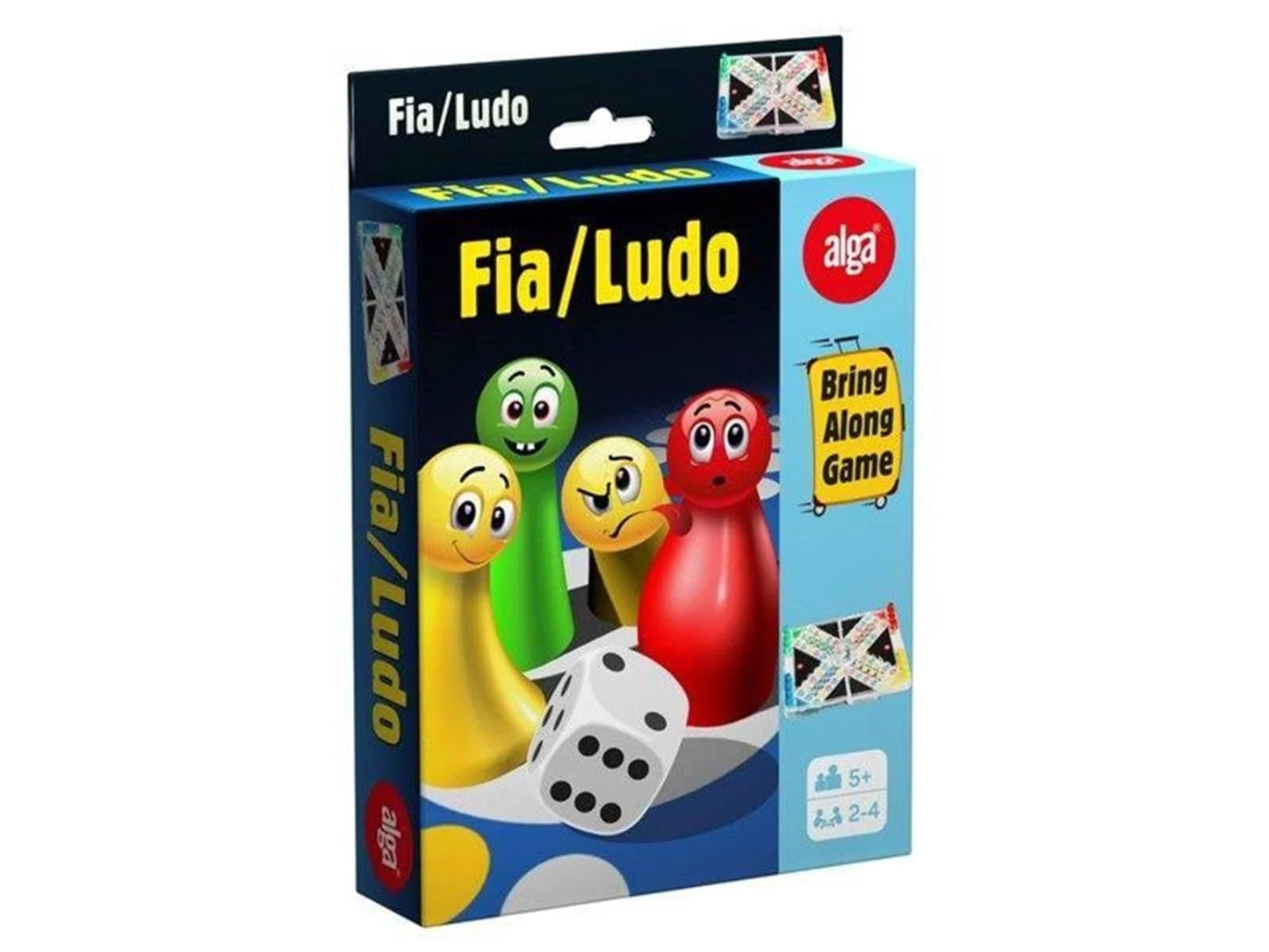Alga Spil - Ludo Bring Along Rejsespil