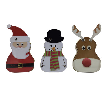 KMP Små dåser julemotiver, assorteret