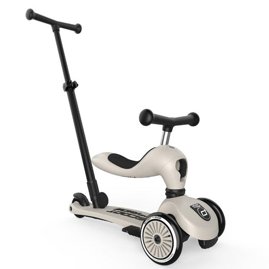 Scoot&Ride Løbehjul High Way Kick 1 - Push & Go - Ash