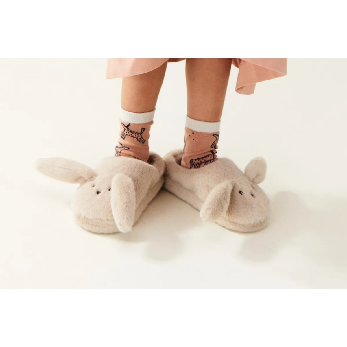 Liewood Aviaja Rabbit Slippers - Str. 24/25